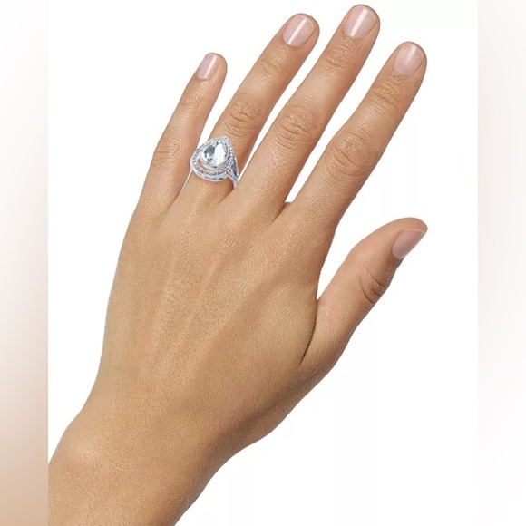 Givenchy Stone Teardrop Carded Ring - Picture 3 of 3